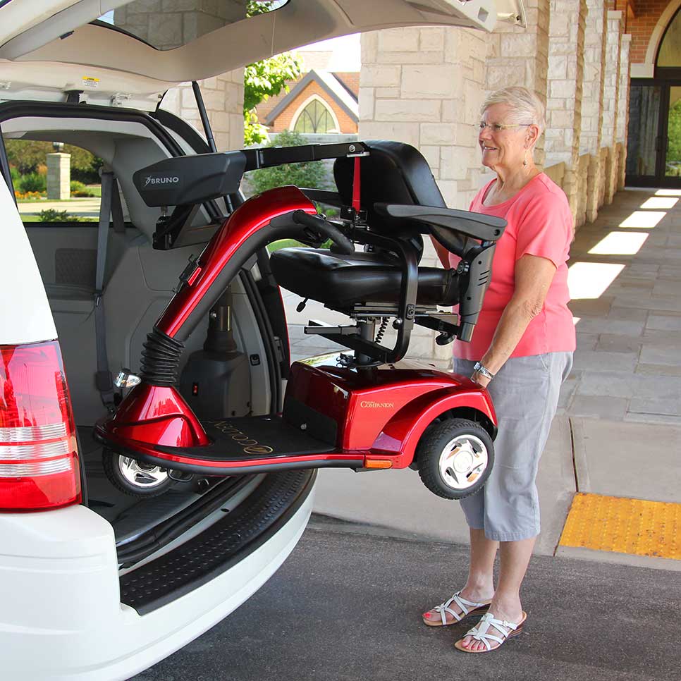 Bruno Curb-Sider Lift Maxi Twin Hoyer floor lift for rental