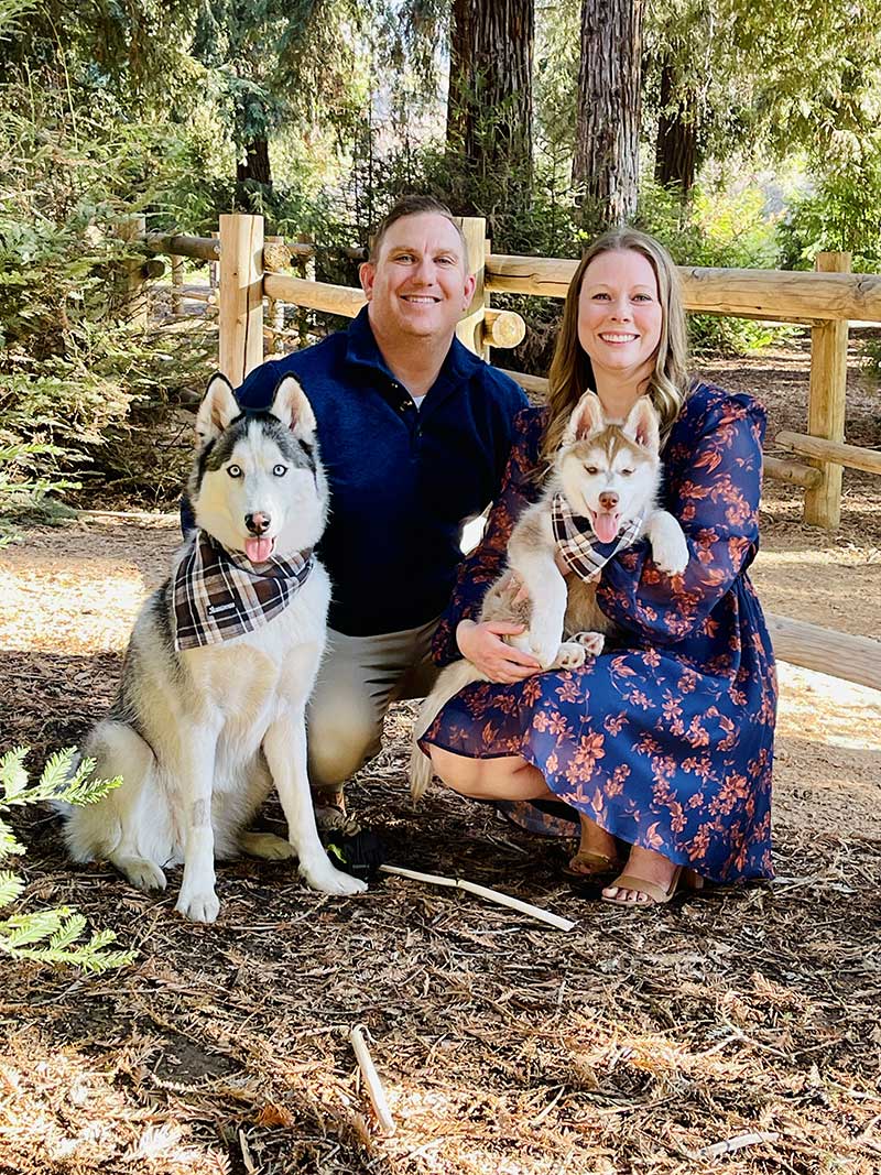 Owner of Elevate Healthcare and Wellness, Daniel Hughes and his family